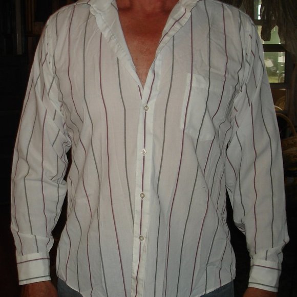 Custom Club Van Heusen Size 16.5 Button down dress shirt - Picture 1 of 5